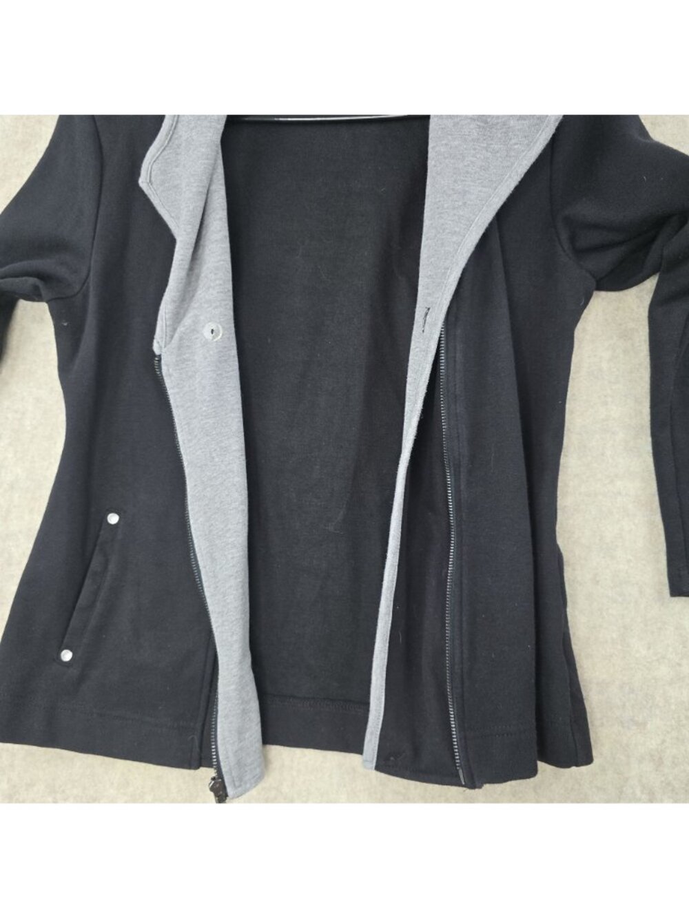 Liz Claiborne Sport Womens Black M Zip-Up Jacket - Picture 4 of 7